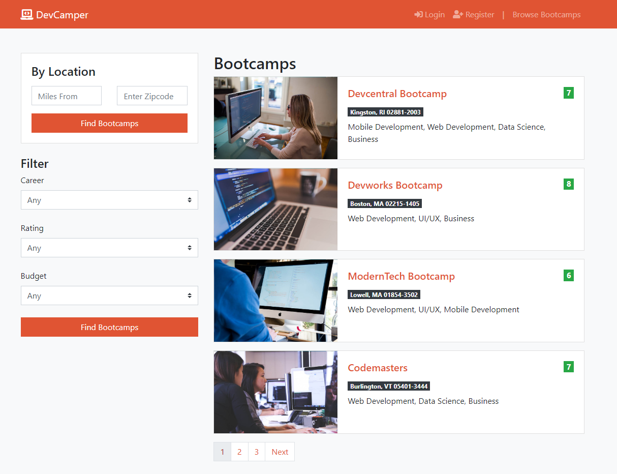 Website image